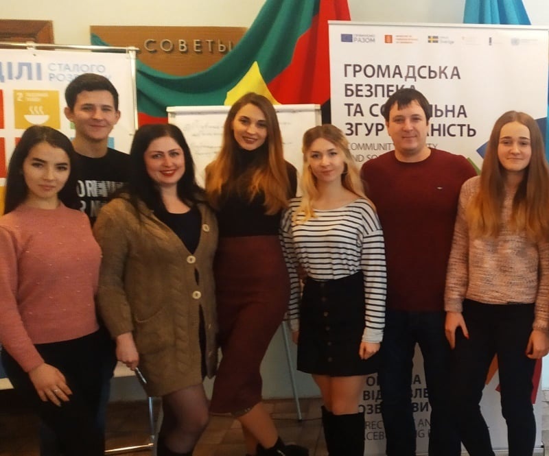Представники громадського об’єднання «Ініціативна молодь Нью-Йорка»