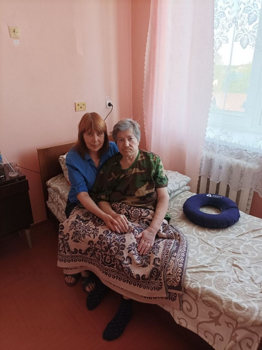 Світлана з мамою Валентиною Василівною