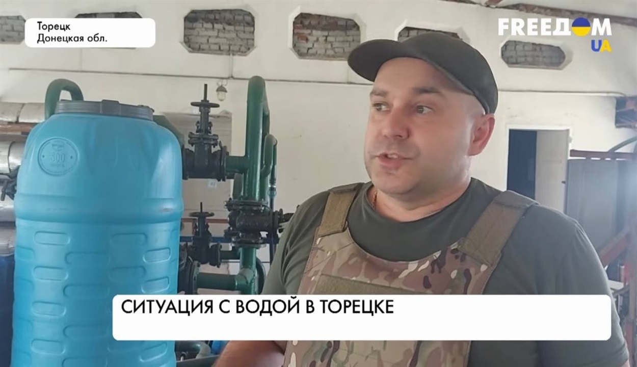 Глава Торецької міської військової адміністрації Василь Чинчик