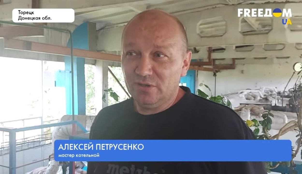 Майстер котельні Олексій Петрусенко