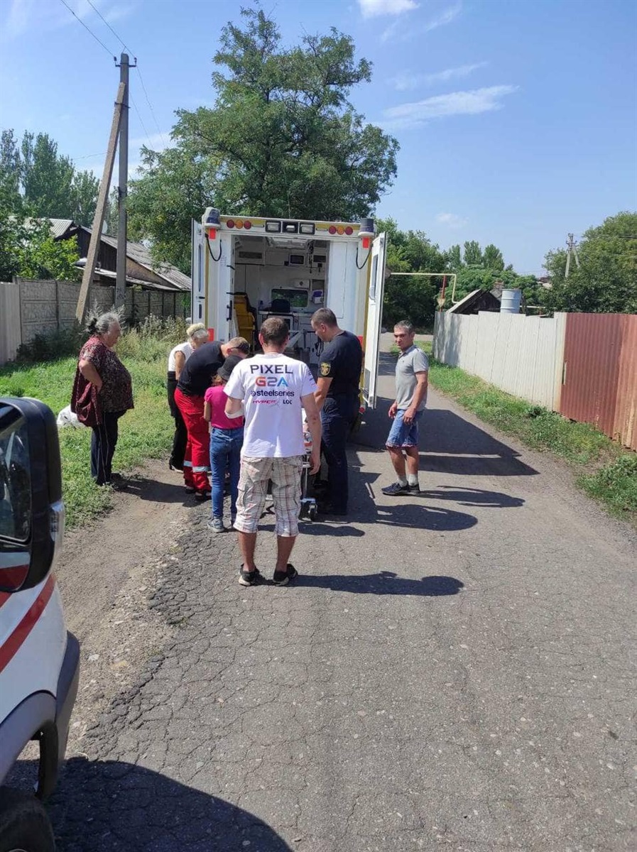 Евакуація місцевих мешканців