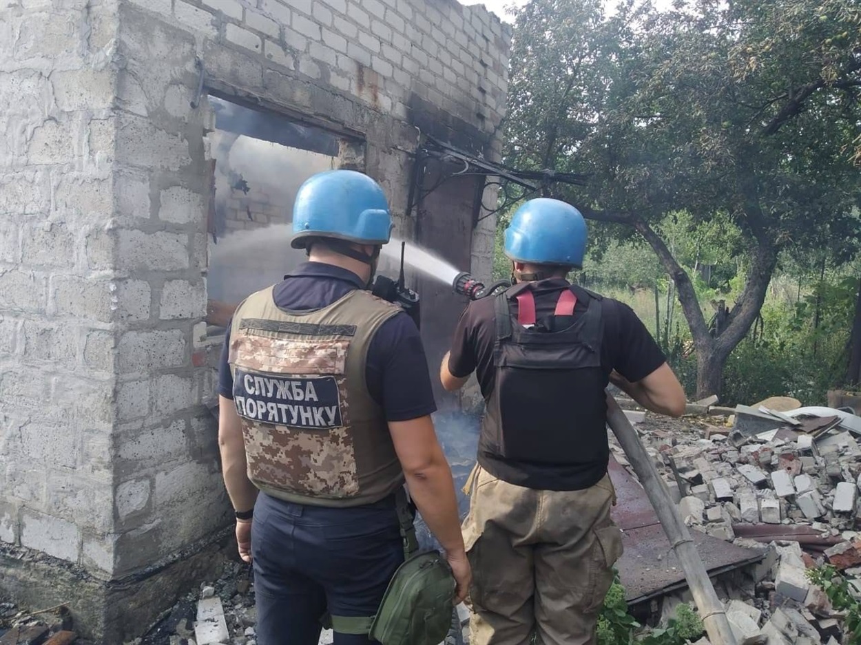 Пожежа в Торецьку
