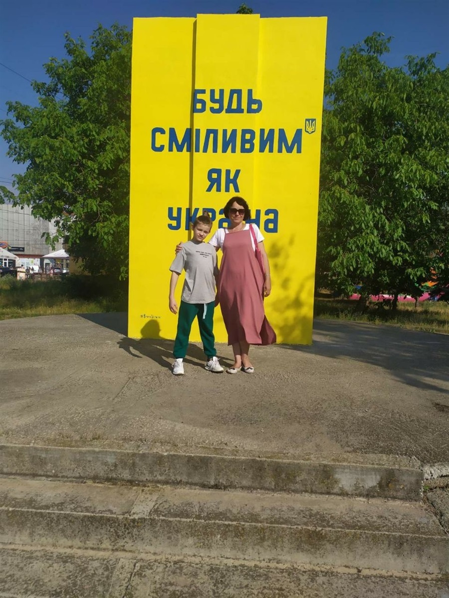 Тетяна Бесіда з онуком