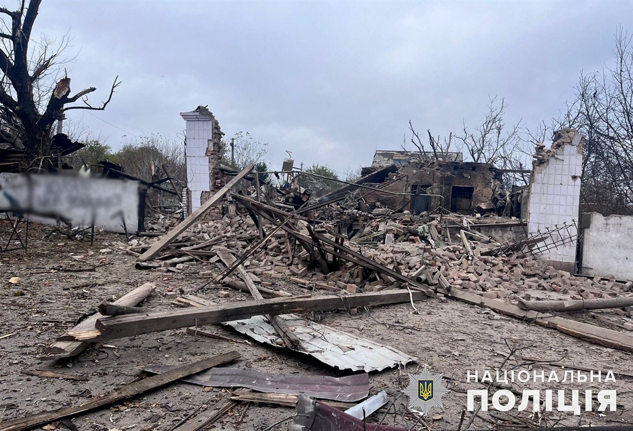 Наслідки обстрілу Донеччини 22 жовтня