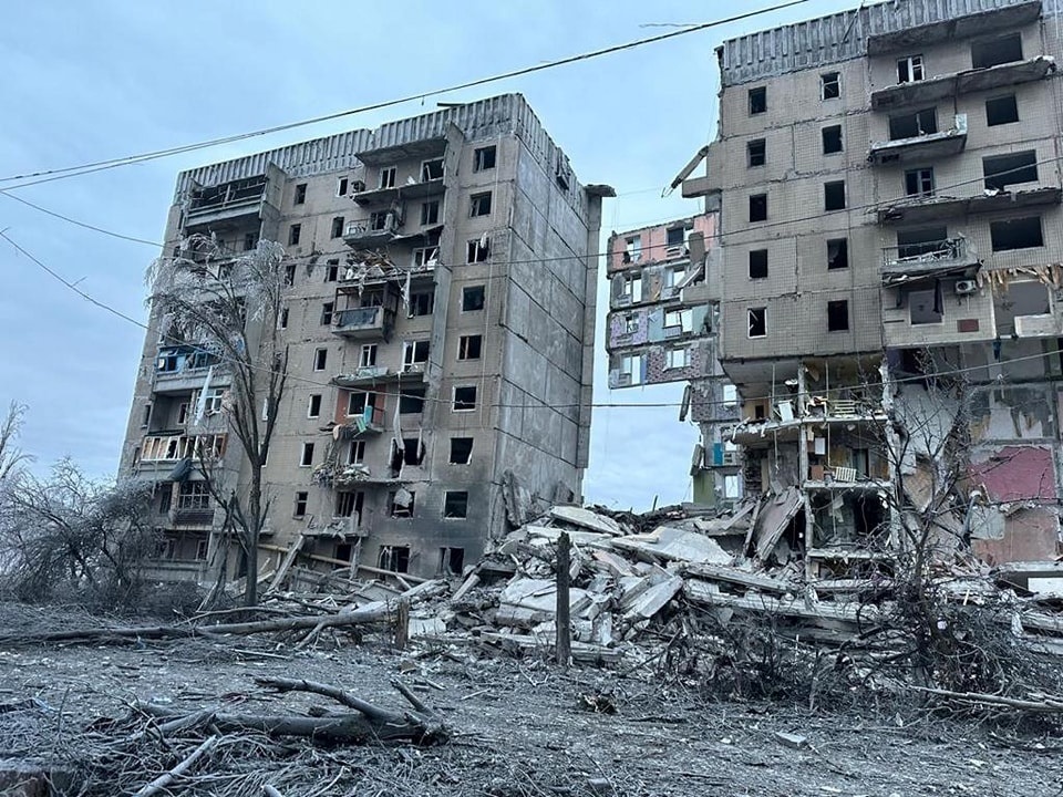 Наслідки обстрілів Донецької області 16 грудня