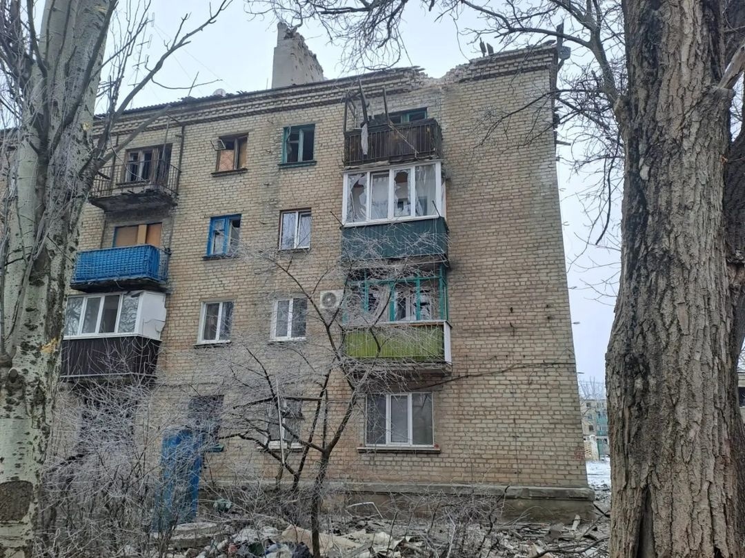 Наслідки обстрілів Донецької області 22 січня 