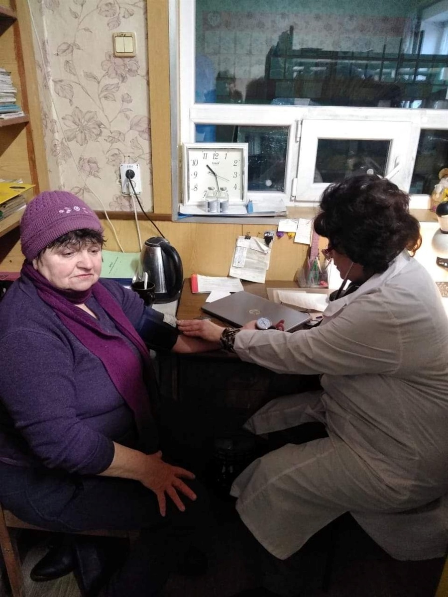 Під час обстеження пацієнта в одній з амбулаторій ЦПМСД