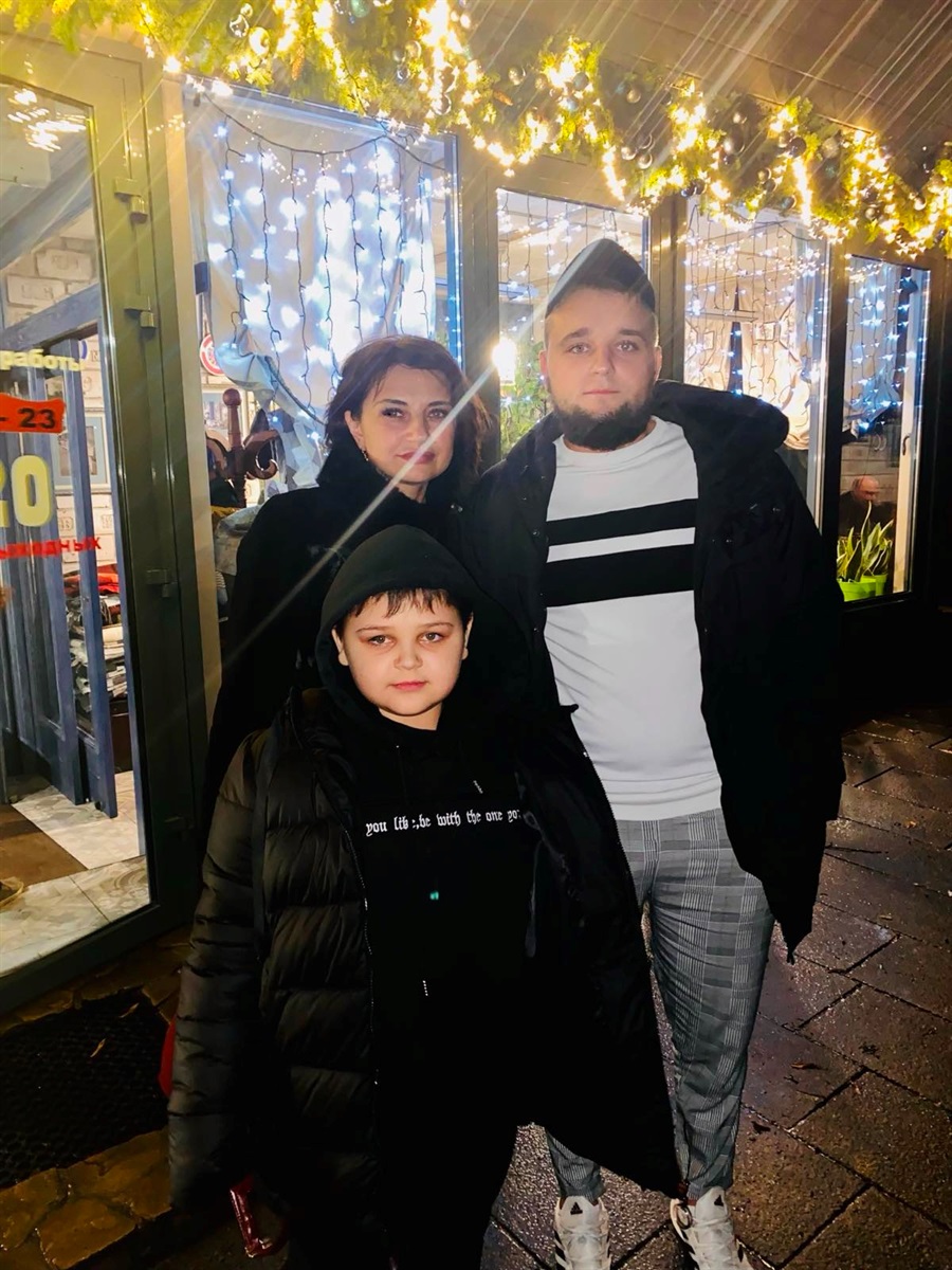 Тетяна Гризодуб з синами