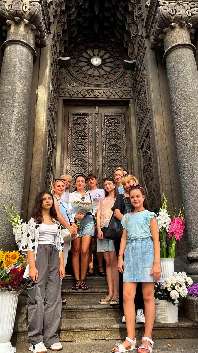 Зустріч з учнями школи та їх батьками у Києві