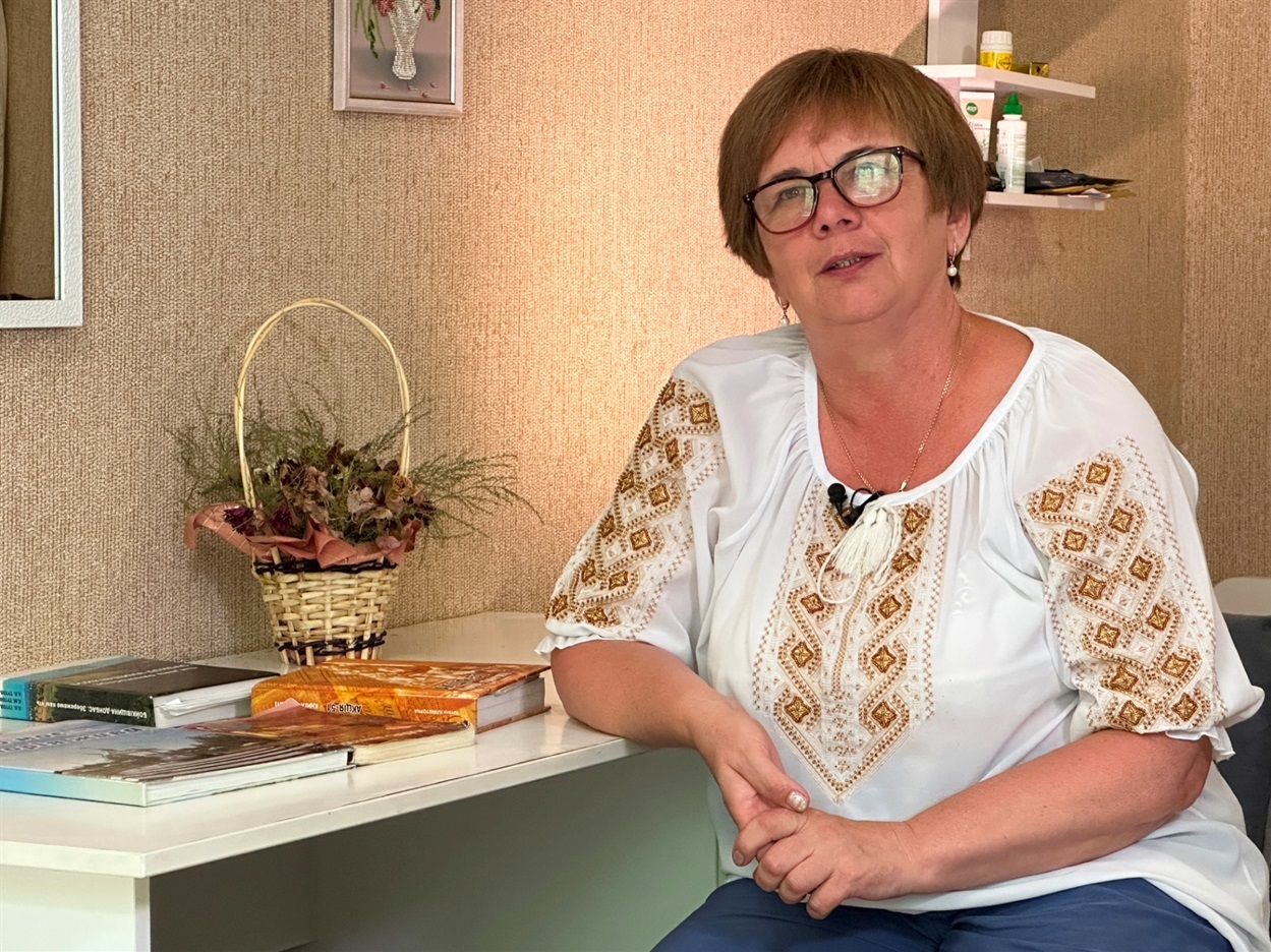 Надія Біловол нині живе у Дніпрі